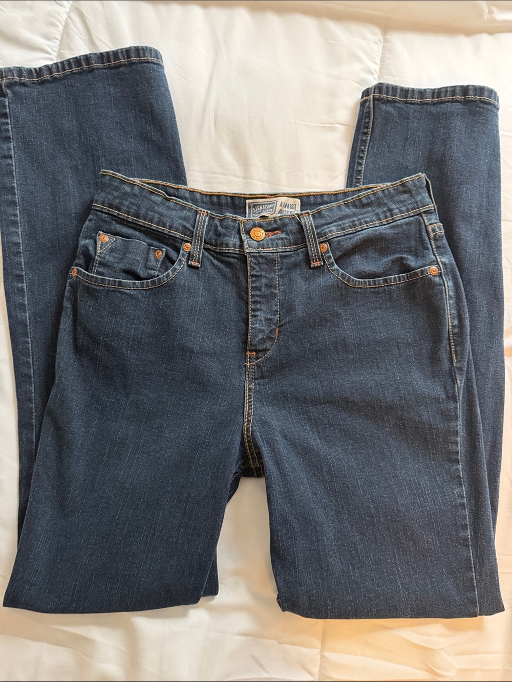 Levi's Dark Blue Straight Leg Jeans